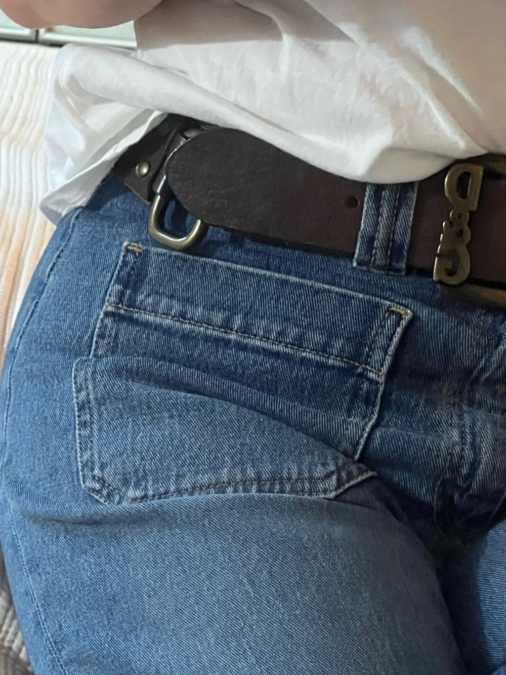 D&G Leather Belt